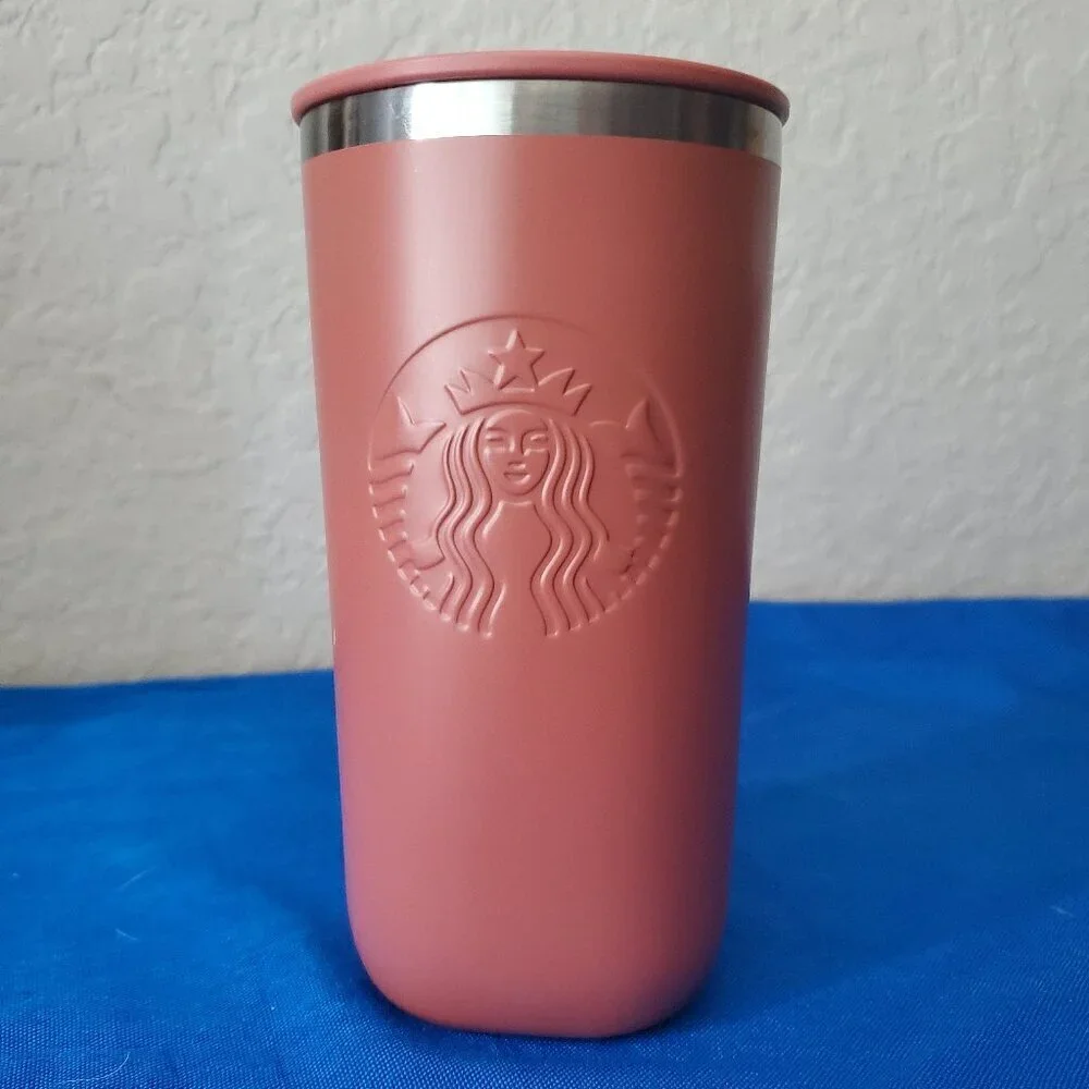 Starbucks 12 fl oz Terracotta Recycled Stainless-Steel Tumbler 2024